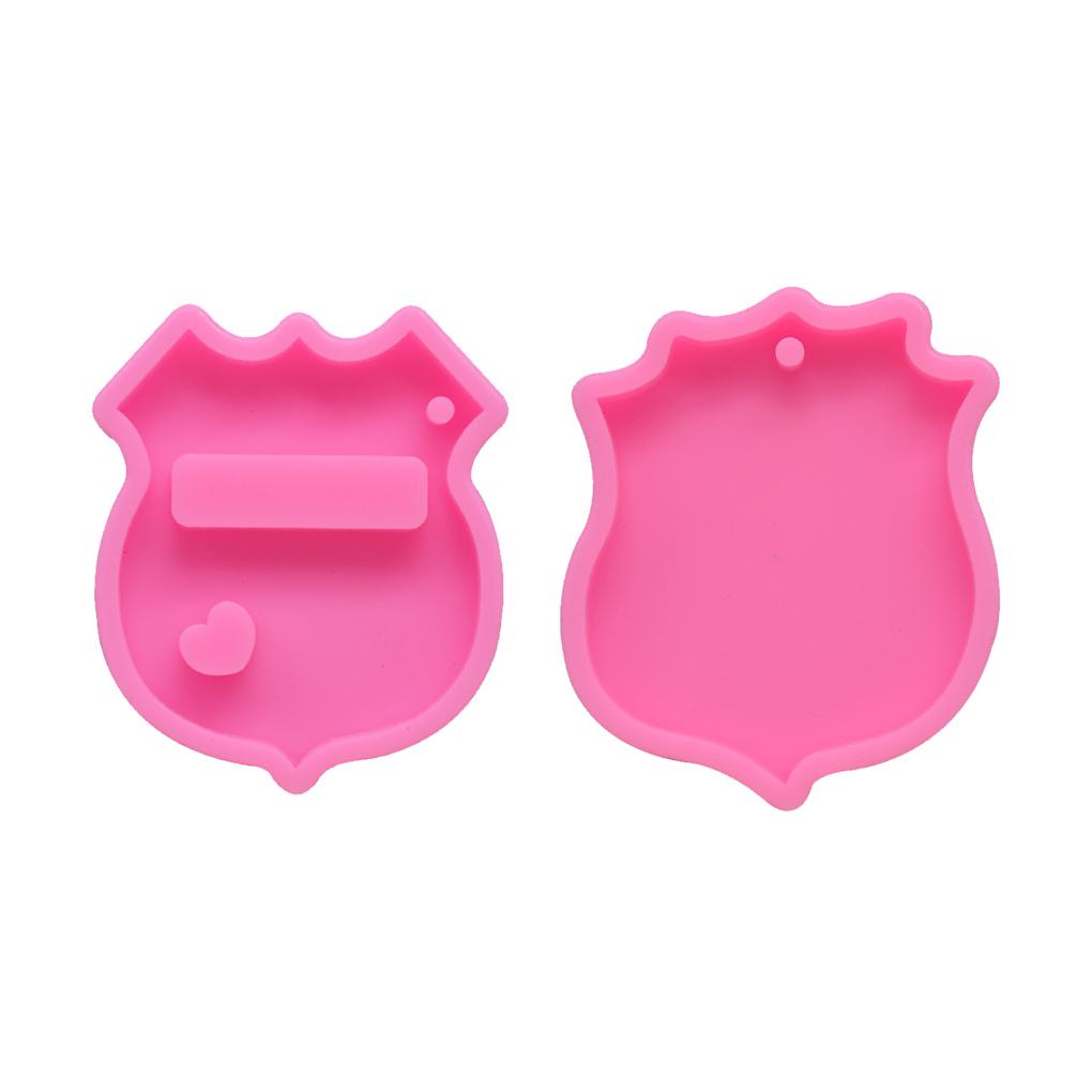 Harz Epoxid Gießformen Silikon Schmuck Schild Form Herstellung Kunst Glänzend Handgefertigt Hängende Formen Halskette