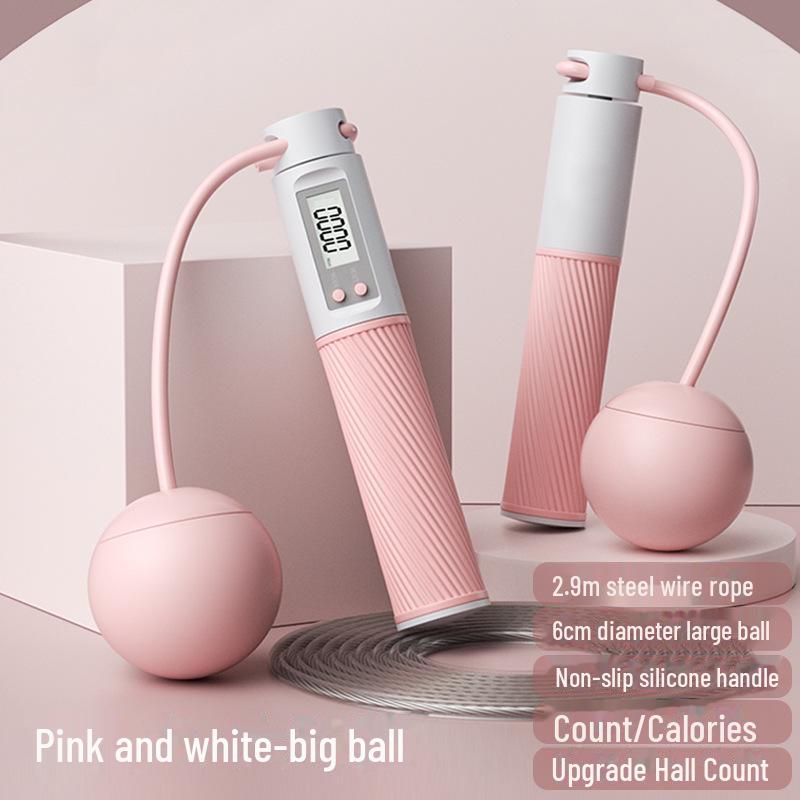 „Premium-Springseil ohne Seil für Fitness, Zählen und Indoor-Übungen für Frauen“