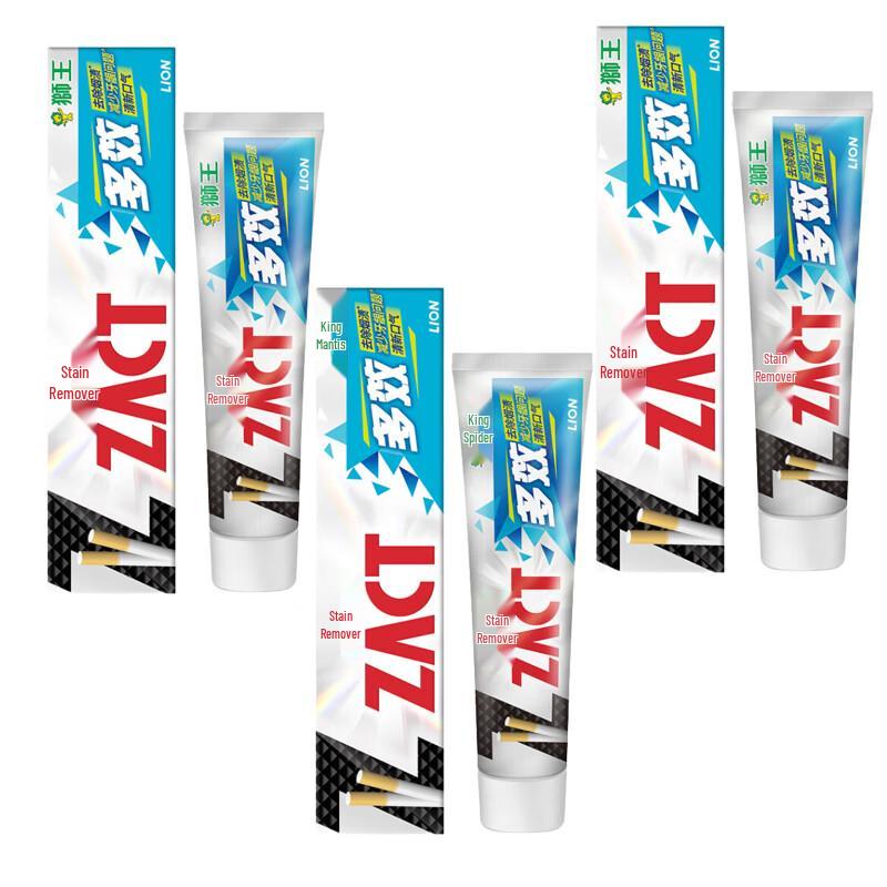 Lion Stain Removal & Gum Care Toothpaste (150g x 3)