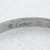 CARTIER wedding Ring CRB4078000 Pt950Platinum #7.2(US Size) 2.8g Women Used