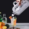 Isbitsform med förseglat lock Isförvaringsbehållare BPA-fri Silikon Sfärisk Ismaskin Långsamt Smältande Lätt att Ta Loss Stapelbar Isklotbricka för Whiskey