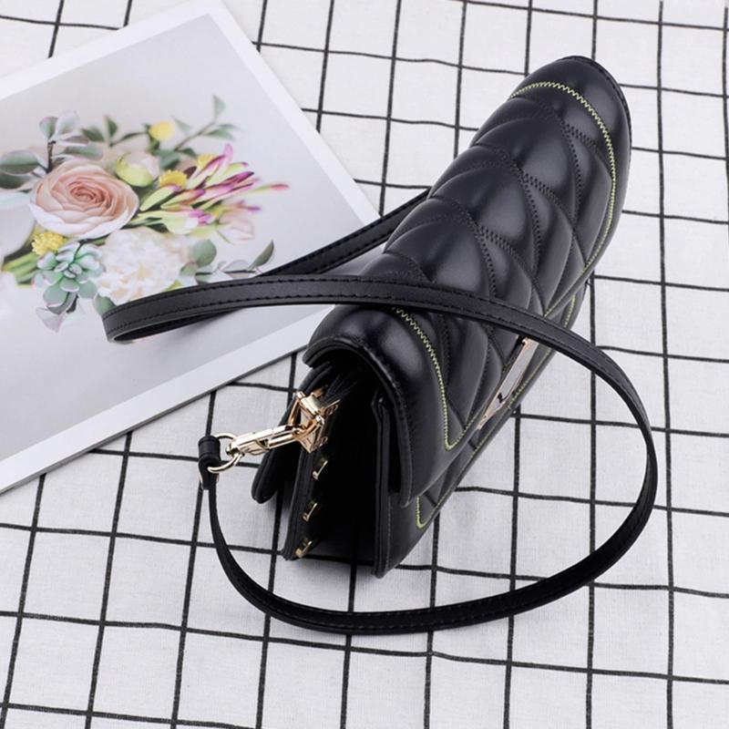 39/43palcová Crossbody taška Náhradní ramenní popruh Tašky Tenký popruh pro DIY Dámská peněženka Taška přes rameno PU popruh s přezkou