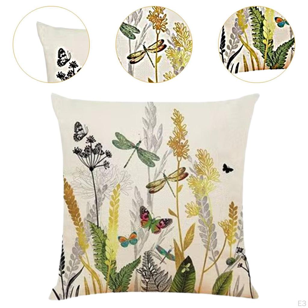 Dekokissen Blumenkissen Geschenk Bequem Handgemachte Kissen Inklusive Füllung