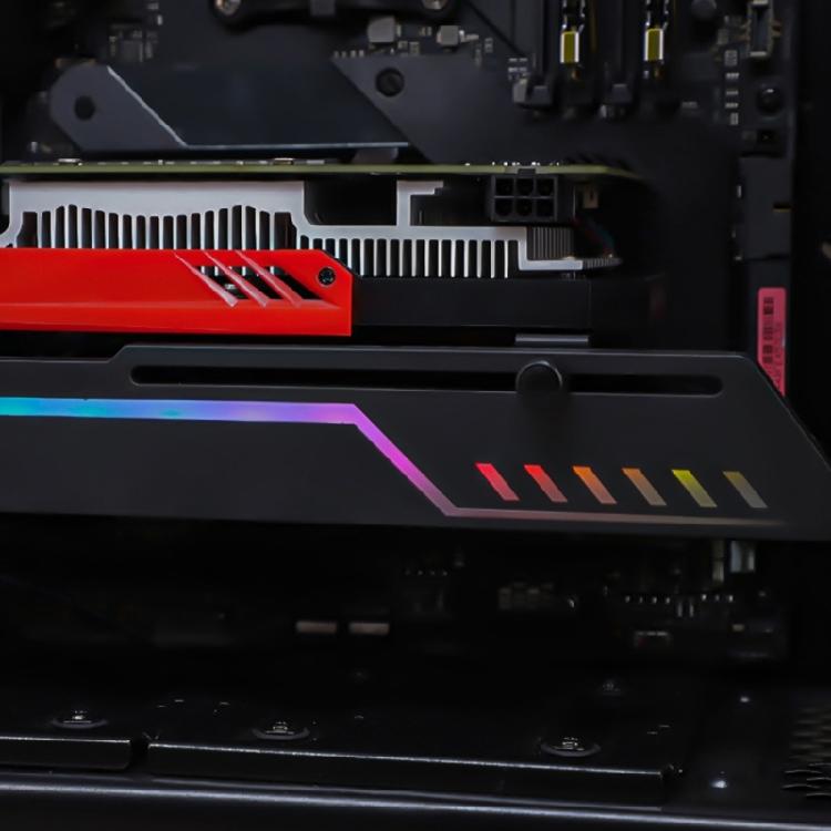 LED GPU Holder Graphic Card Bracket ARGB Vertical Graphic Video Card Holder