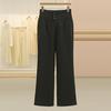 Wei Mei Korean High-Waisted Drape Slimming Pants - Autumn 25