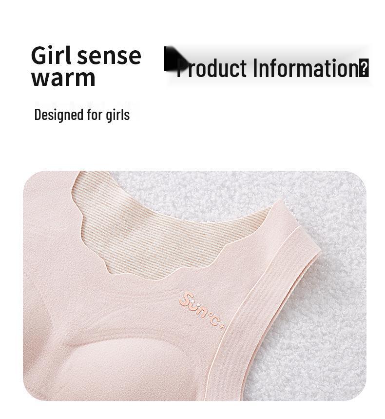 Anfiya 2025 Women's Warm Belly Protector Vest with Baby Patch, Sleeveless Cationic Underwear.