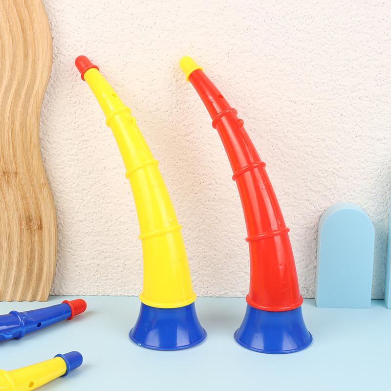 2Pcs Plastic Handheld Air Cheering Horn Football Party Carnival Sports Games Cheering Horn Noise Makers