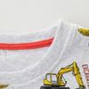 Abbigliamento Estivo per Bambini T-shirt T-shirt Stampate a Cartoni Animati per Bambini Cotone Lavorato a Maglia Girocollo Top per Ragazzi