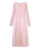 Furfur Cardigan Set Tulle Dress RWNO245062 Pink Women's