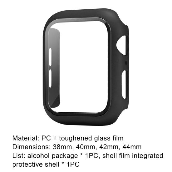 Watch Screen Protector Bubble Free Bubble Free PC Smart Watch Screen Protective Case for Apple Watch 6/SE