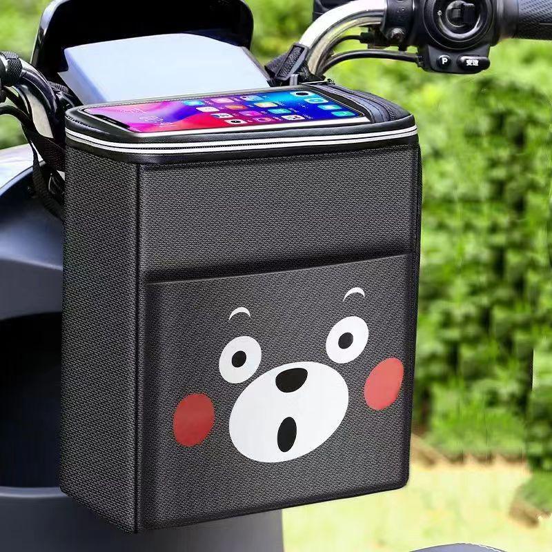 Waterproof Hanging Bag for Electric Scooter: Front Storage Pocket for Phone and Accessories