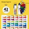 Xiupu Fan-shaped Portable Washable Watercolor Paint Set for Beginner Artists