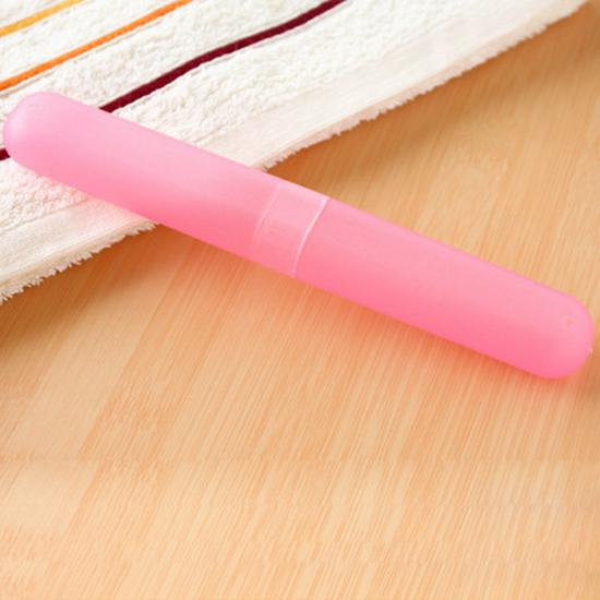 

Portable Breathable Toothbrush Holder & Wash Cup – Travel-Friendly Household Hygiene Gift розовый