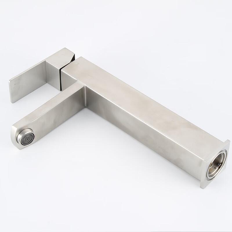 VEMUSE JDF-CW-645 Stainless Steel Tall Square Basin Faucet