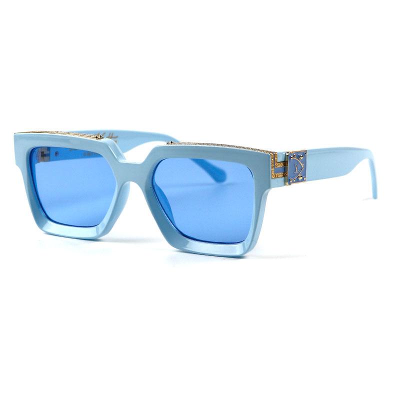 New Large Frame Square Sunglasses Women's Brand Designer Fashion Sun Glasses Men's Outdoor Driving Eyewear UV400