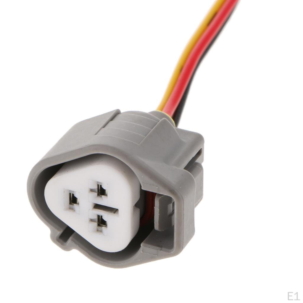 3 Pin Way Waterproof Connector Wire Terminal Plug Gray for Car Truck