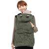 Keratta Baby Carrier Cold Weather Can Also Be Used as a Stroller Baby Carrier Cold Weather Cover Cape, Blanket, Water-Repellent (Khaki Quilted)