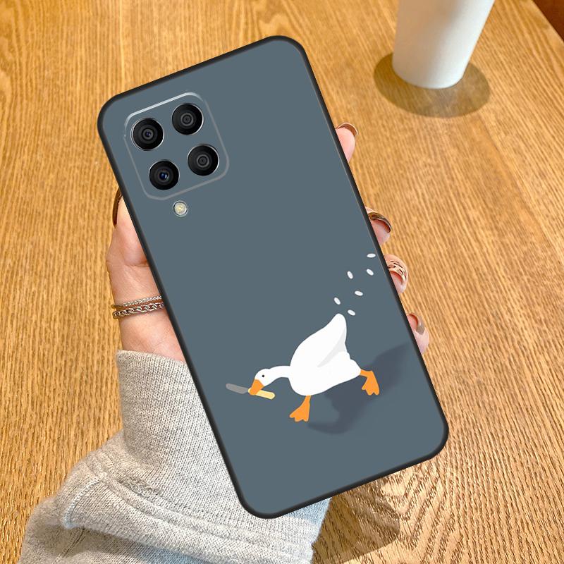 

Cartoon Cute Goose Game Cover For Samsung Galaxy M52 M32 M12 M13 M23 M33 M53 M11 M21 M31 M51 M20 M14 M54 M30s Case Samsung M33