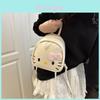 Hello Kitty Mini Backpack For Girls With Pu Material And Durable Zipper Closure