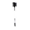 Dual-Ended Eyelash and Eyebrow Comb Makeup Brush Set with Curler