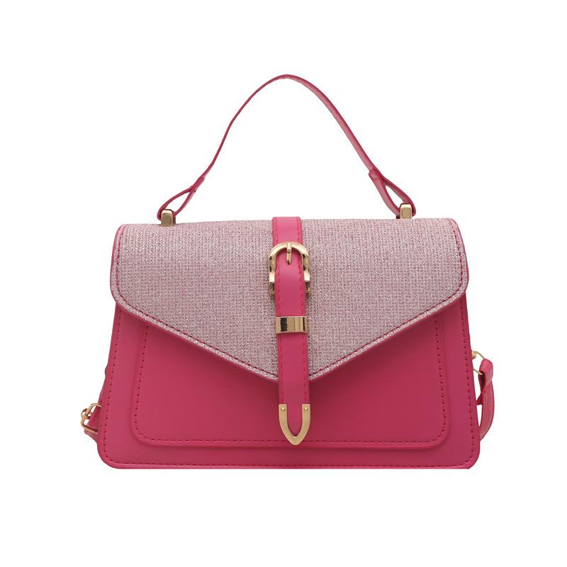 Popular fashion single shoulder oblique span small square bag retro women's bag 2025 new autumn texture handbag