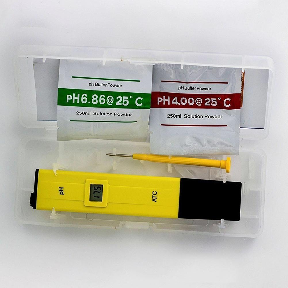 Digital PH Meter Hydroponic Pool Water Aquarium Wine Pocket Portable PH Tester
