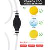 KATUMO Gasoline Siphon Hose, Gas Oil Water Fuel Transfer Siphon Pump, Portable Widely Use Hand Fuel Pump, Fuel Transfer Pump With PVC Hoses