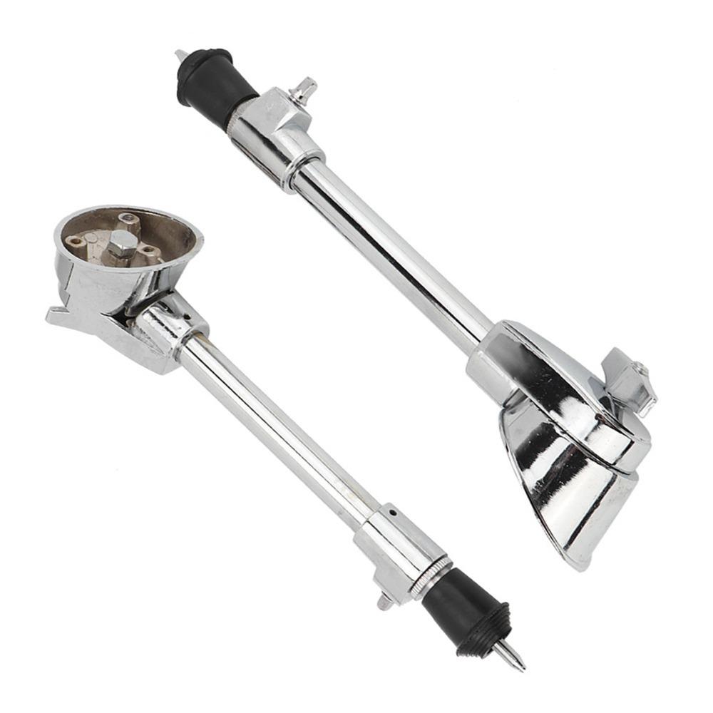 2pcs Metal Bass Drum Feet Anti Skid Percussion Accessory Adjustable Drum Legs For Bass Drum