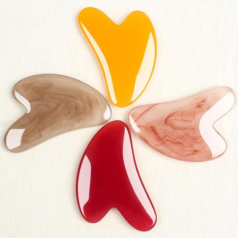 NEW Resin Gousha Stone For The Face Roller Gouache Scraper Gousha Stone Face Roller Gua Sha Tool Face Roller Massager