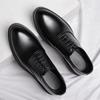 Fashion 3 6 8cm Heel Increase Leather Shoes for Men Spring Autumn New Designer British Style Black Groom Wedding Shoes Men