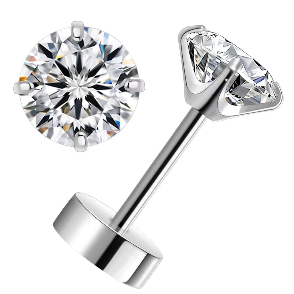 Pure Titanium Medical First for Men and Highest Quality AAAAA Zirconia Shaft Thickness Suitable for Metal Transparent Fall Set for Both Titanium Post