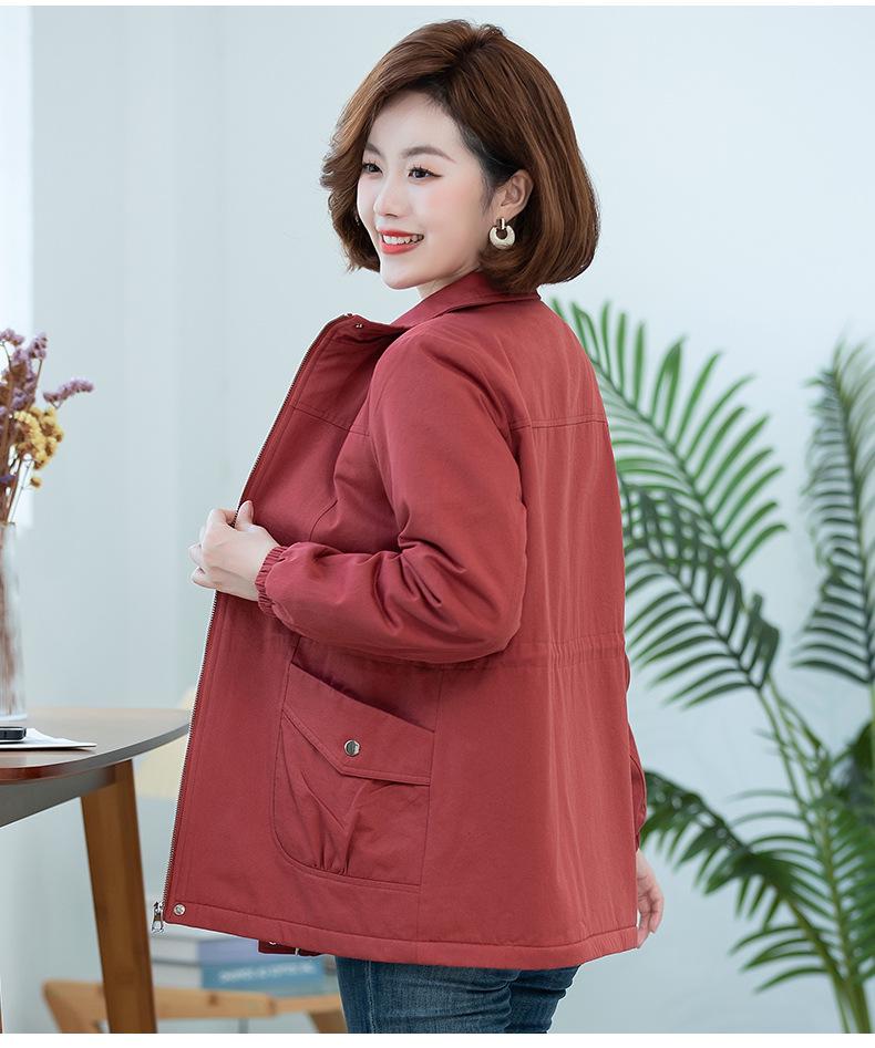 Women's Short Fashion Hooded Coat - 2025 Autumn/Winter, Plus Size, Loose Casual Thickened Jacket