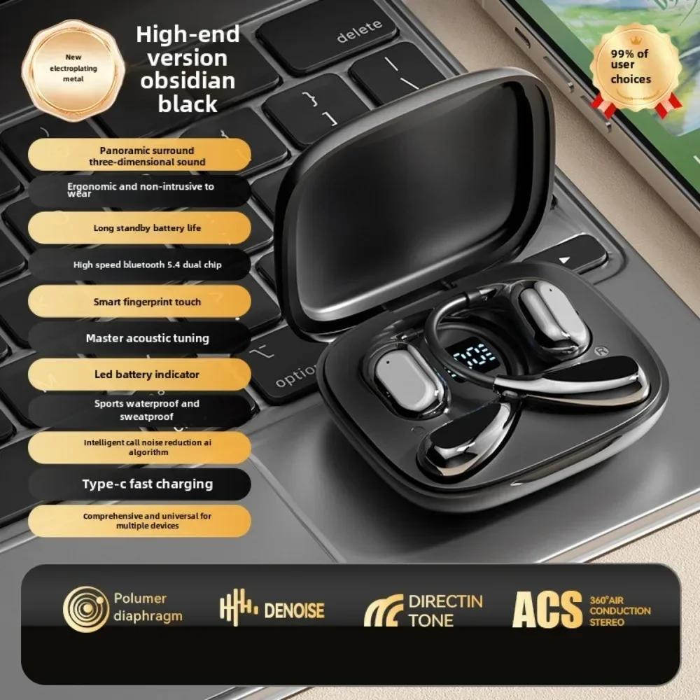 

SW-016 Wireless Earphones HiFi Stereo Headsets Display Long Standby Touch Earbuds Earhook Earphones Bluetooth Low Latency Gaming