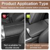 Center Console Cushion Pad, Universal Leather Waterproof Armrest Seat Box Beige