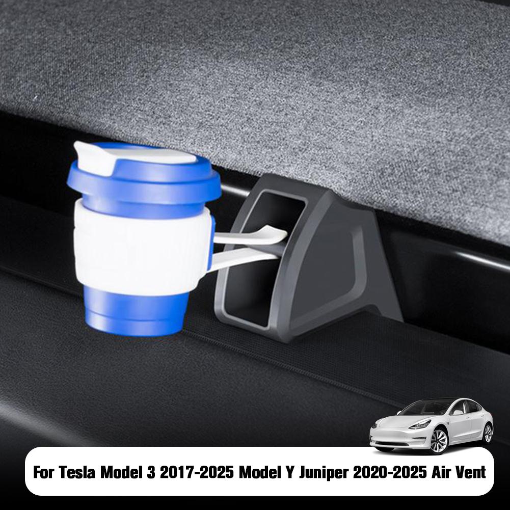 For Tesla Y Air Vent Clip Car Air Freshener Air Outlet Aromatherapy Freshener Adapter Air Bracket Car Car Clip Accessory Z7Q3