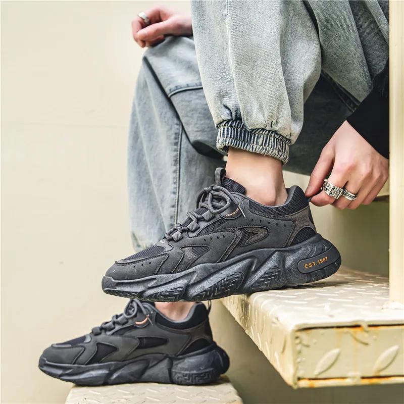 2024 Men Basketball Shoes Tenis Masculino Men Sport Shoes Summer New Fashion Mesh Sports Fashion Shoes Dad Shoe
