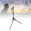 Wig Head Stand Tripod Aluminum Alloy Adjustable Height Portable Mannequin Head Stand Holder for Cosmetology Hairdressing Training