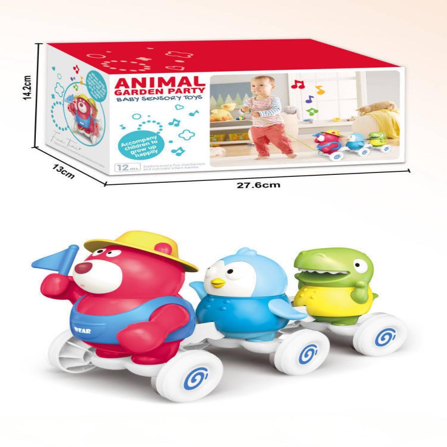 

Baby Electric Musical Crawling Toy Infant Learn To Crawl Walking Animal Toy Early Learning Educational Birthday Christmas Gift Present