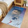 Mbappé Customizable Name Area Rug Suitable for Game Room Foyer Decorate room Dining Room Antislip Carpet Anime Office Decor
