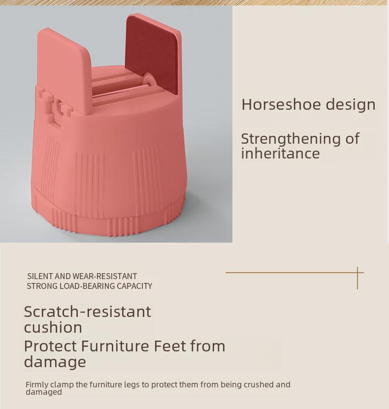 Adjustable Furniture Feet: Heightened Bed, Table, Sofa & TV Cabinet Support Pads