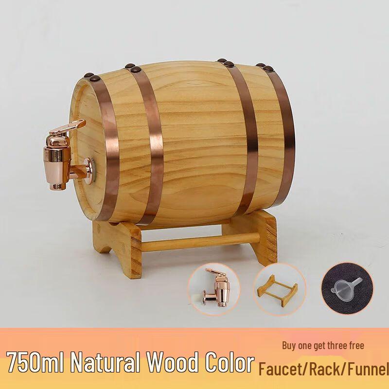 Ретро-украшение из дубовой винной бочки