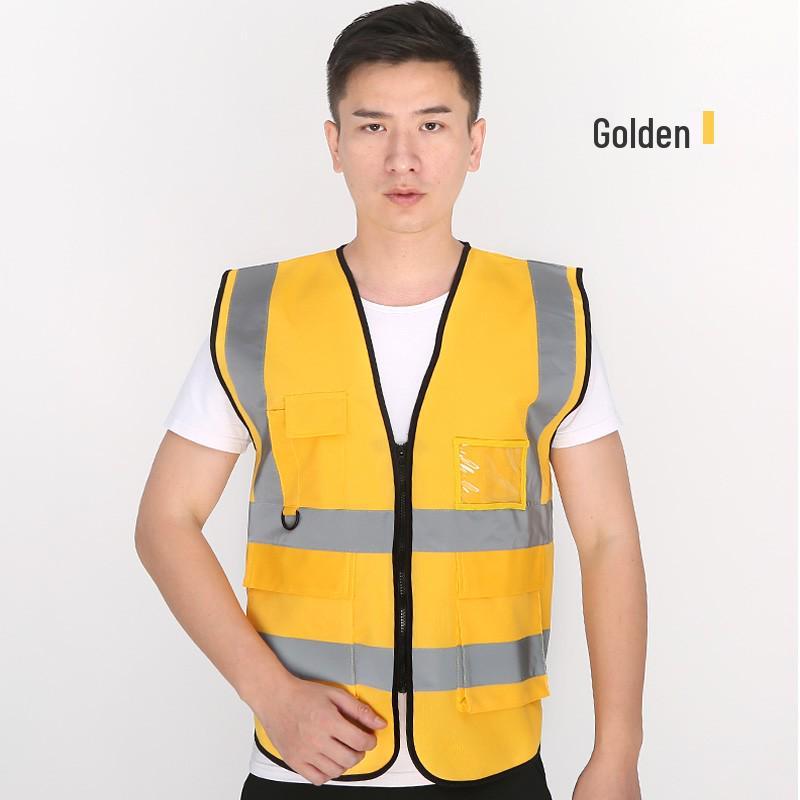 Reflective Safety Vest for Construction and Night Riding