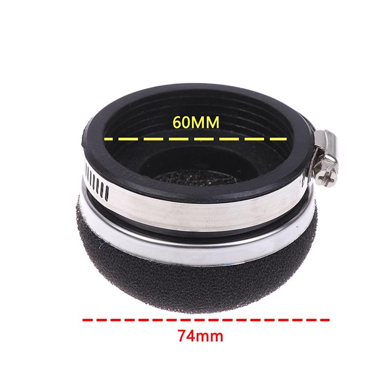 

1 шт. 35/38/42/45/48/54/60 мм мотоциклетный прямой пенный воздушный фильтр губка очиститель для 2-тактного двигателя карманный велосипед мото скутер 38MM