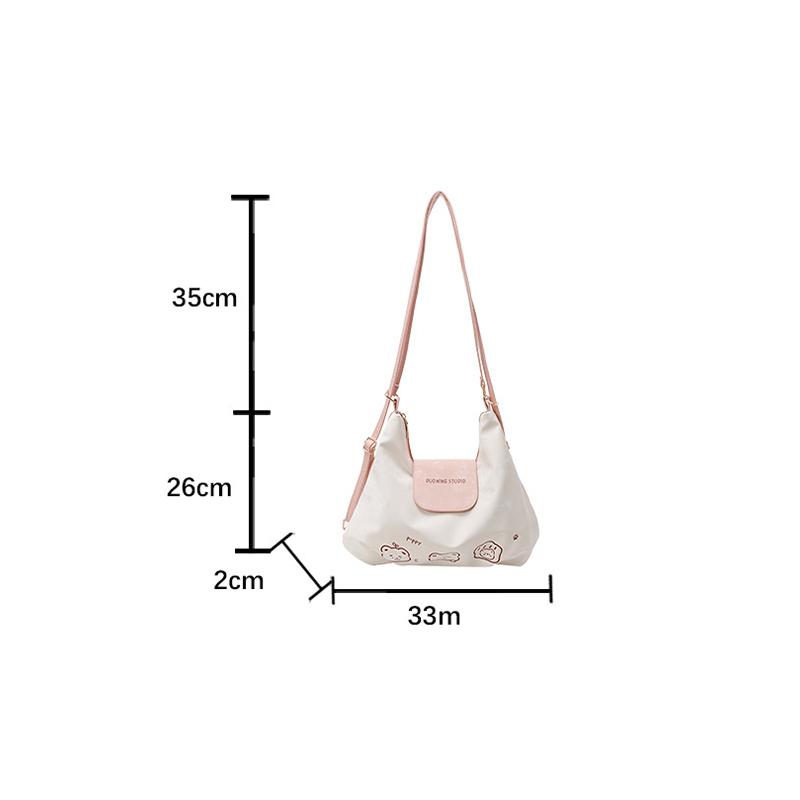Trendy Cute Tote Bag 2026 New Model Large Capacity Single-shoulder Bag  Light Weight Short Commute Backpack