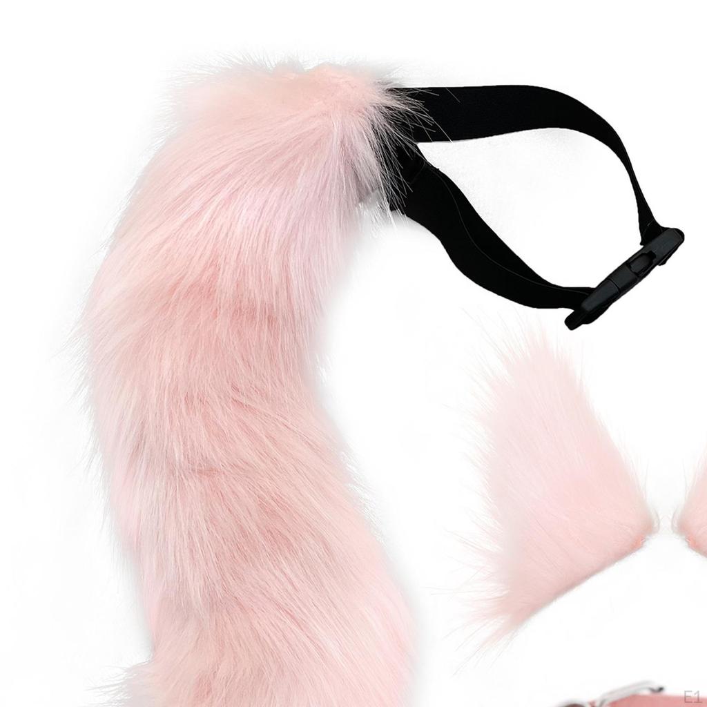 Cosplay Costumes, Long Tail Neck Choker Fancy Dress Kit for Carnival Masquerade