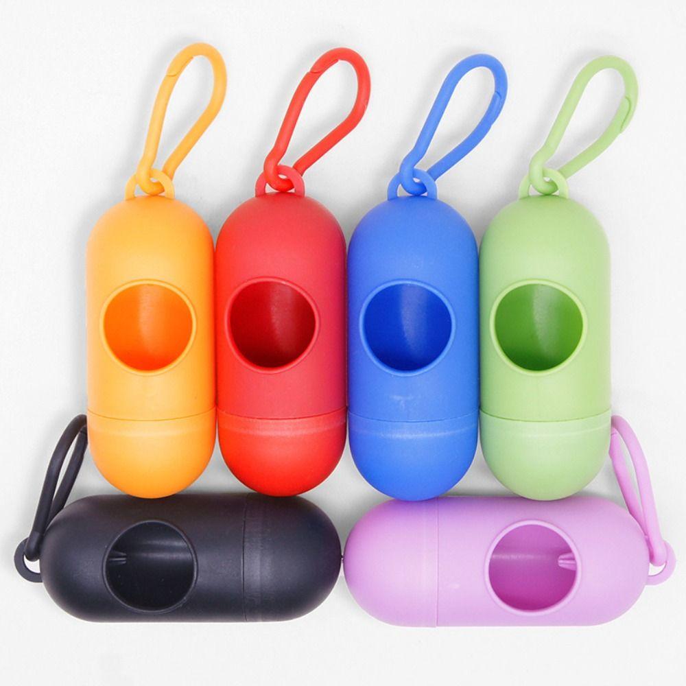 Clip Garbage Storag Box Trash Sack Case Carrier Pet Waste Bag Holder Dog Poop Bags Dispenser