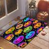 VIKAMA Halloween Decorative Rug, Durable and Festive Atmosphere, Entrance Door Mat, Kitchen and Bathroom Door Mat, Home Decor
