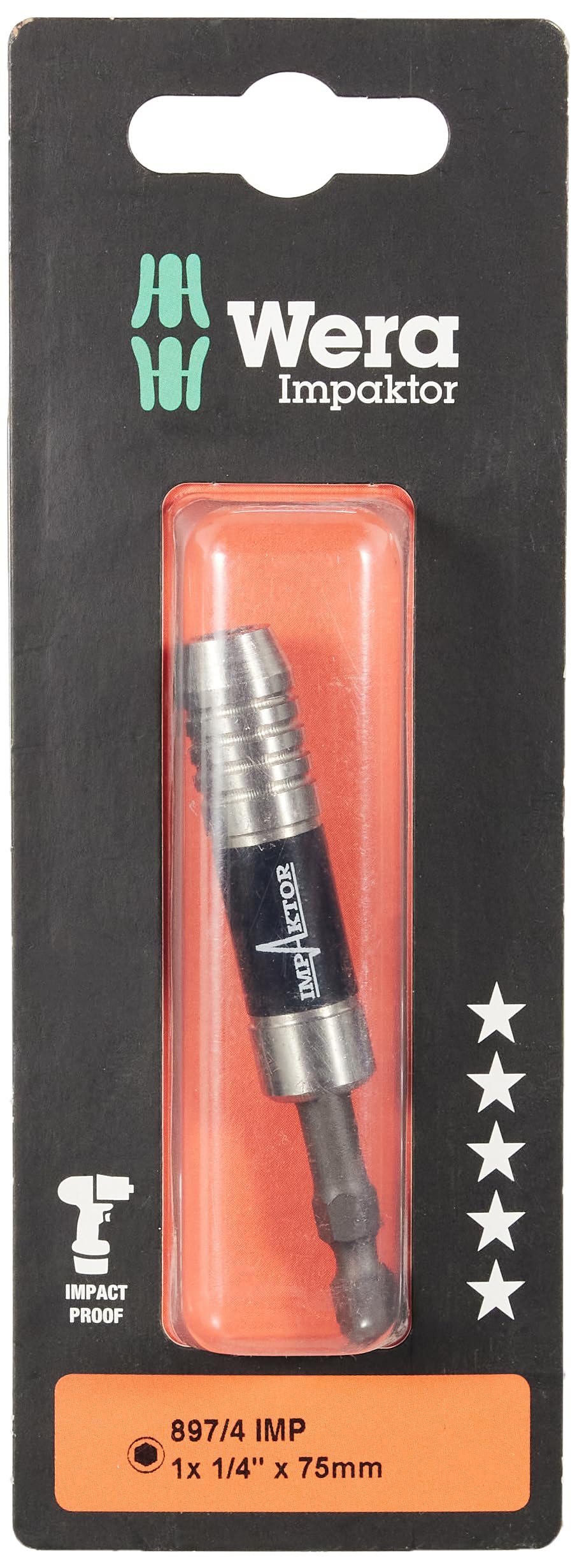 

Wera Impact Bit 057675 897/4 1/4