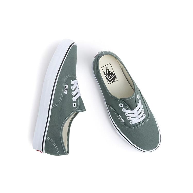 Vans Authentic Color Theory 'Graygreen White' Unisex VN0A5JMPYQW