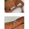 Korean Style Corduroy Shoulder Bag Cotton Cloth Canvas Handbag Solid Color Shoulder Bag  All-match